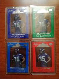 1999 Playoff Absolute SSD Jim Kleinsasser Rookie Lot
