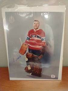 Gump Worsley Signed Photo - WCOA