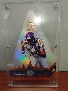 1999 Crown Royale Oversized Randy Moss Card