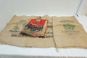 Burlap bags