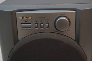 DVD CD player, subwoofer