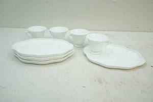 Milk glassware