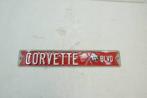 Metal sign