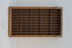 Wooden organizer