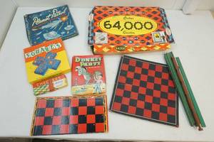 Vintage board games