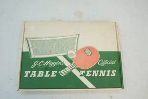 Table tennis vintage set