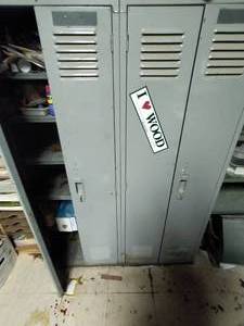 lot 452 image: Two Sets of Lockers with Contents