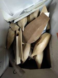 lot 457 image: Collection of Duck Decoy Making Supplies