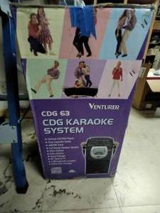 lot 458 image: Venturer Karaoke System