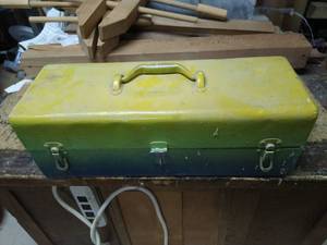 lot 465 image: Box Filled with Art Supplies