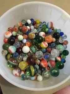 lot 161 image: Collection of Marbles