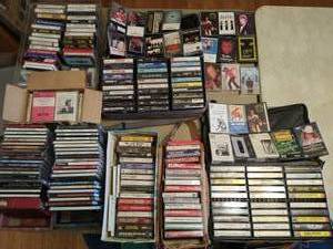 lot 167 image: Collection of CDs & Cassette Tapes
