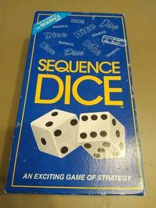 lot 284 image: Sequence Dice Game