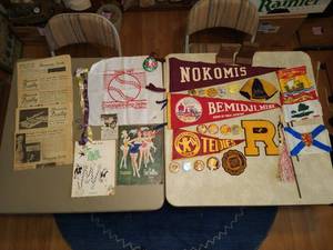 lot 291 image: Collection of Minnesota Themed Vintage Items