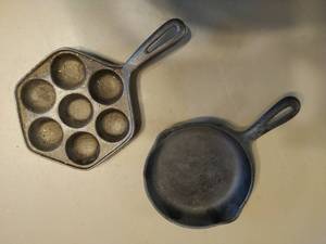 lot 298 image: Two Cast Iron Pans