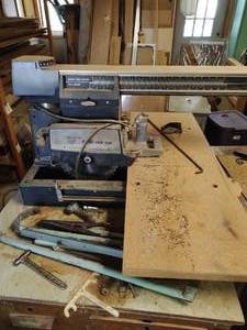 lot 501 image: Wards Power-Kraft 10 Radial Arm Saw