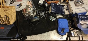 lot 518 image: Collection of Electronics Including Cameras