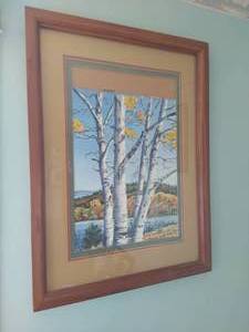 lot 132 image: Three Framed Pieces Of Art