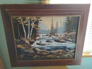 lot 134 image: Framed Art
