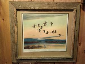lot 159 image: Framed Rodger Preuss Print
