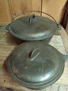 lot 11 image: Two Pieces Of Cast Iron