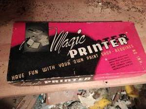 lot 18 image: Magic Printer
