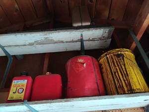 lot 414 image: Gas Cans