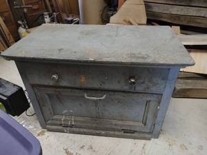 lot 441 image: Old Tool Cabinet
