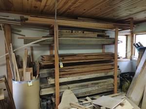 lot 444 image: Lumber- 2nd Shelf