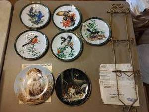 lot 84 image: Collection of Collectible Plates