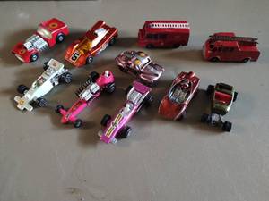 lot 193 image: Collection of Ten Vintage Toy Cars