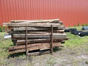 quantity 34&nbsp &nbsp6x6x8 timbers