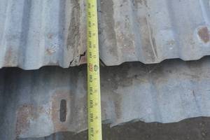 16 sheets of corrugated barn tin