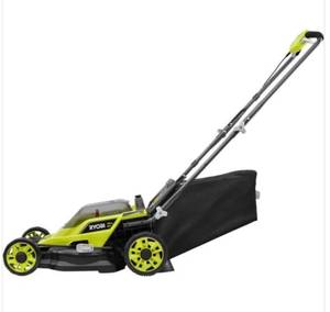 lot 13 image: ONE 18V 13 in. Cordless Battery Walk Behind Push Lawn Mower (Tool Only) the retail price $169.00