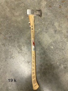 lot 19 image: 4 lbs. Single Bit Michigan Axe with Hickory Handle