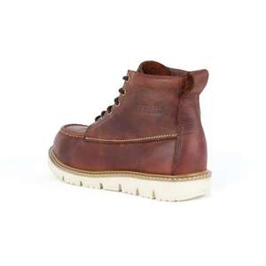 lot 36 image: Mens Canton 6 Work Boots - Soft Toe - Walnut Pitstop Size 12(M) The retail price $109.99
