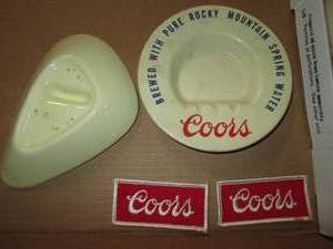 Vintage Coors Collectible ashtrays ...