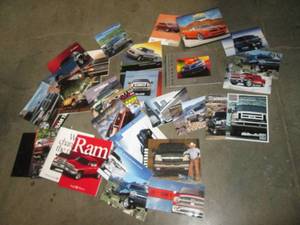 Stack of Automotive reading materia...