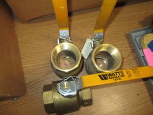 lot of 3 Brass Watts 2 Water Regul...