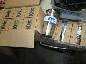 Lot of 9 KPIC silver-toned 30oz Kee...