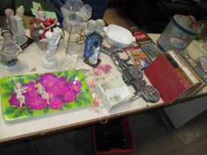 Large lot of home dcor including ...