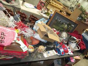 Massive lot of Christmas decor, a s...