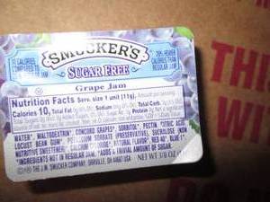 Case of 200 Smuckers 38oz assorted...