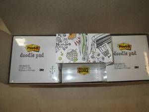 box of 6 doodle pads from 3M, 4500 ...