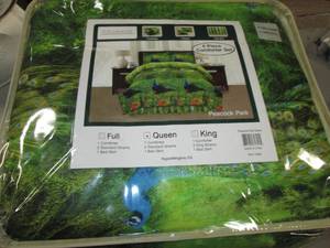 4pc Queen size set including 1 Comf...