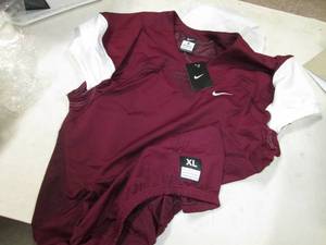 Nike Athletic Attire Mens Maroon a...