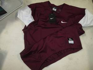 Nike Athletic Attire Mens Maroon a...