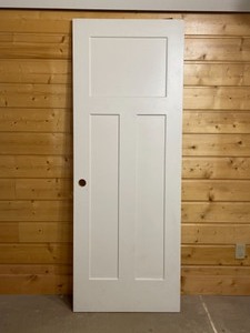 Three panel door