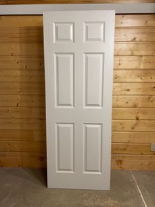 Six panel door slab