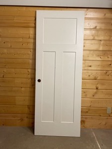 Three panel door